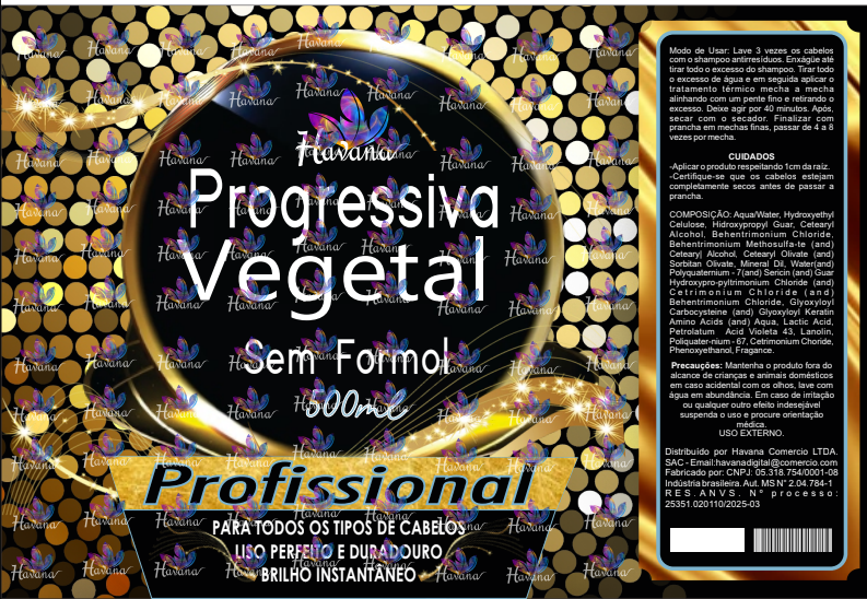 Havana Progressiva Vegetal (S/ Formol) 500ml - Imagem 2