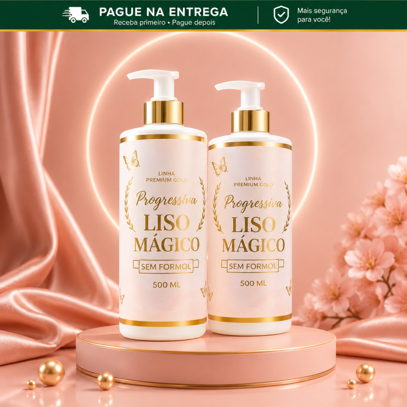 Progressiva Liso Mágico Premium Gold 500 ml
